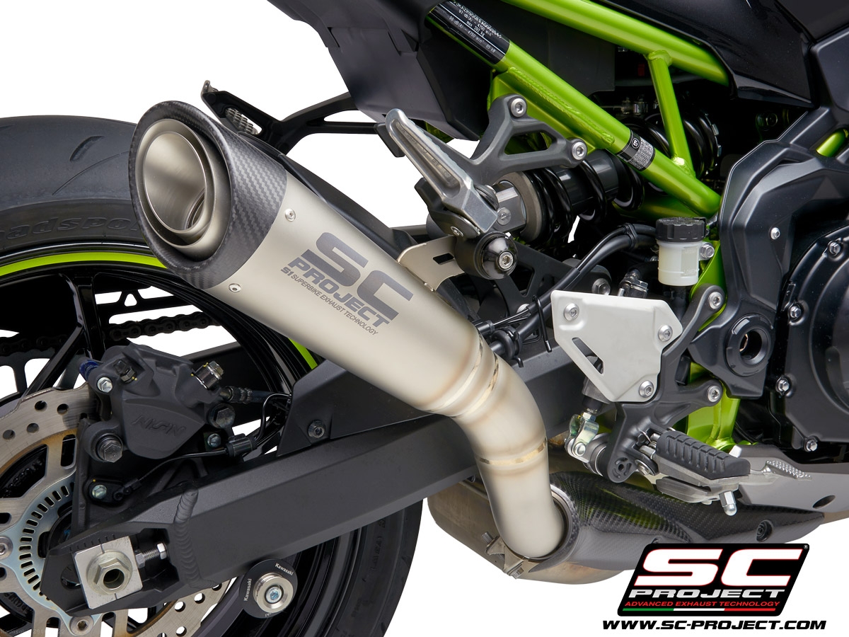 Buy SC Project SC1-R Slip-On Exhaust for Kawasaki Z900 2020 Online