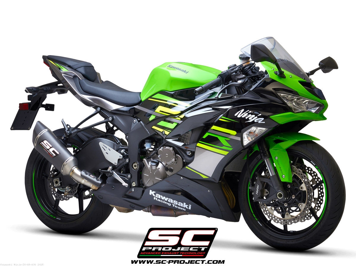 R！RAS-SC56A2 SC1-R Exhaust by SC-Project Kawasaki / Ninja ZX-6R 636
