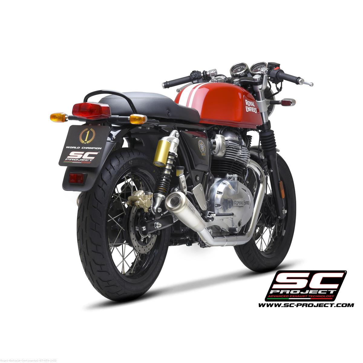 Royal enfield continental gt exhaust discount