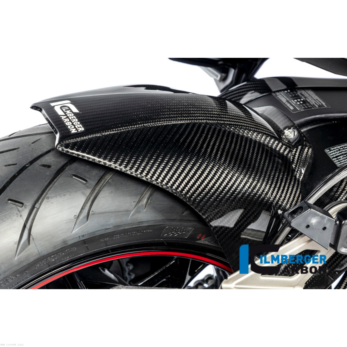 Carbon Fiber Rear Hugger by Ilmberger Carbon BMW / S1000XR / 2022