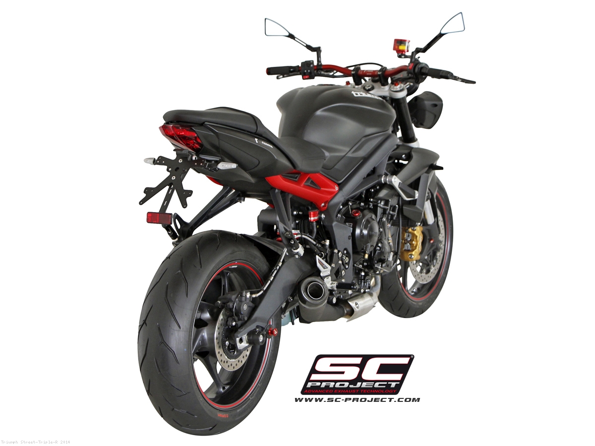 street triple 675 exhaust options