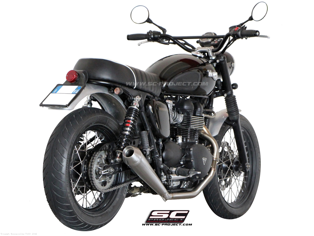 Conic Full System Exhaust By Sc Project Triumph