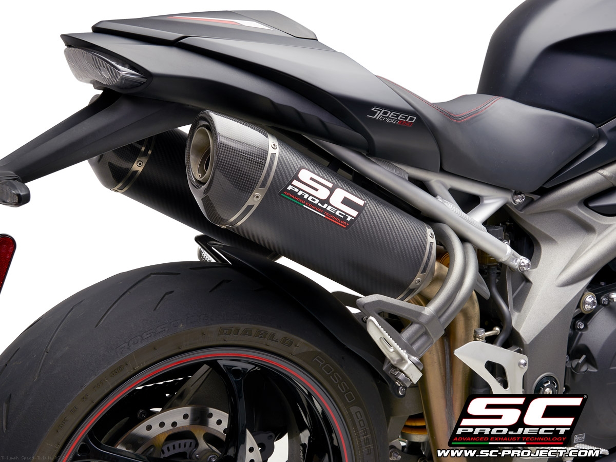 Triumph speed triple store rs exhaust