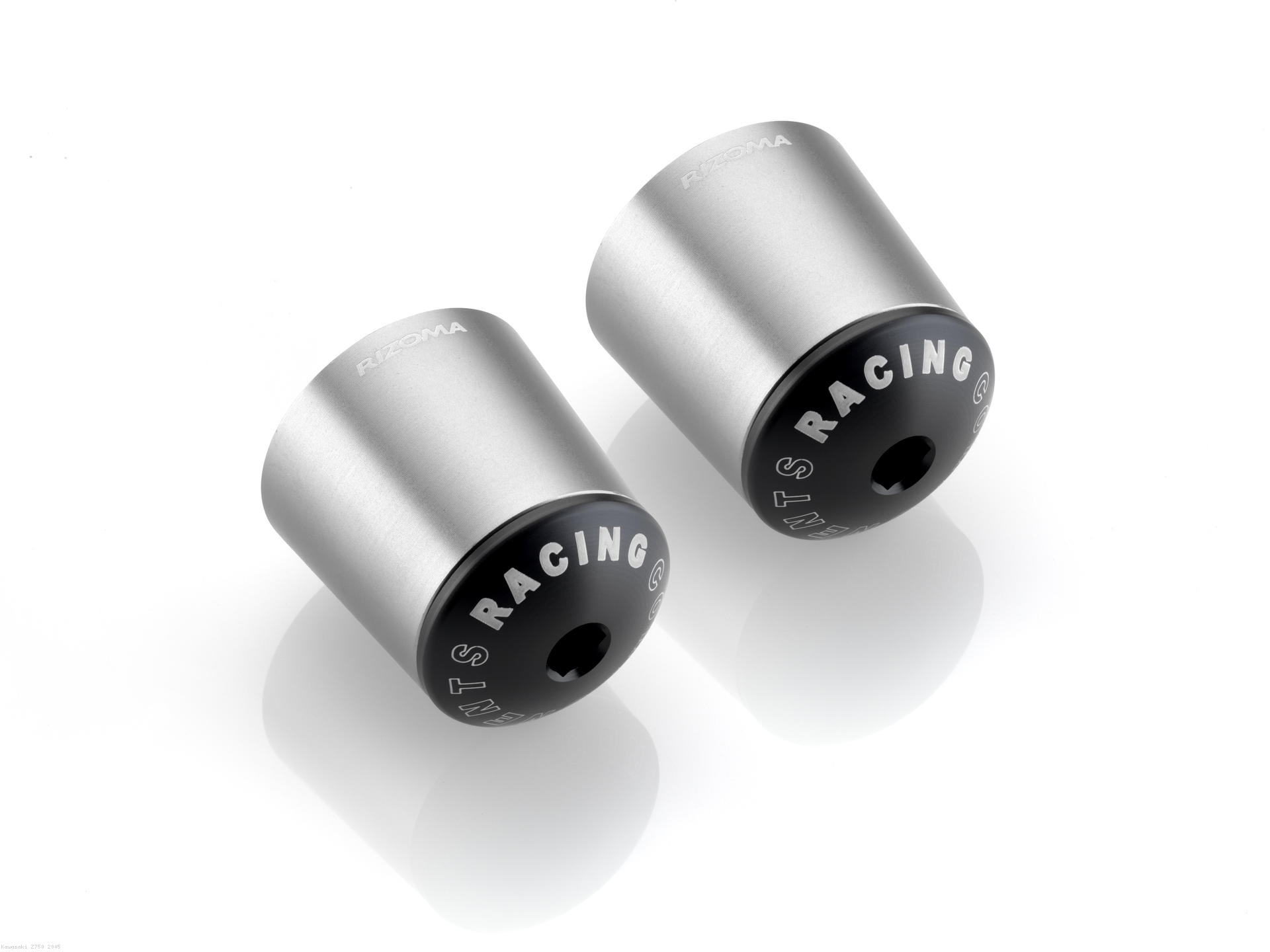 Rizoma Conical Bar End Caps Kawasaki / Z750 / 2005 (MA510)