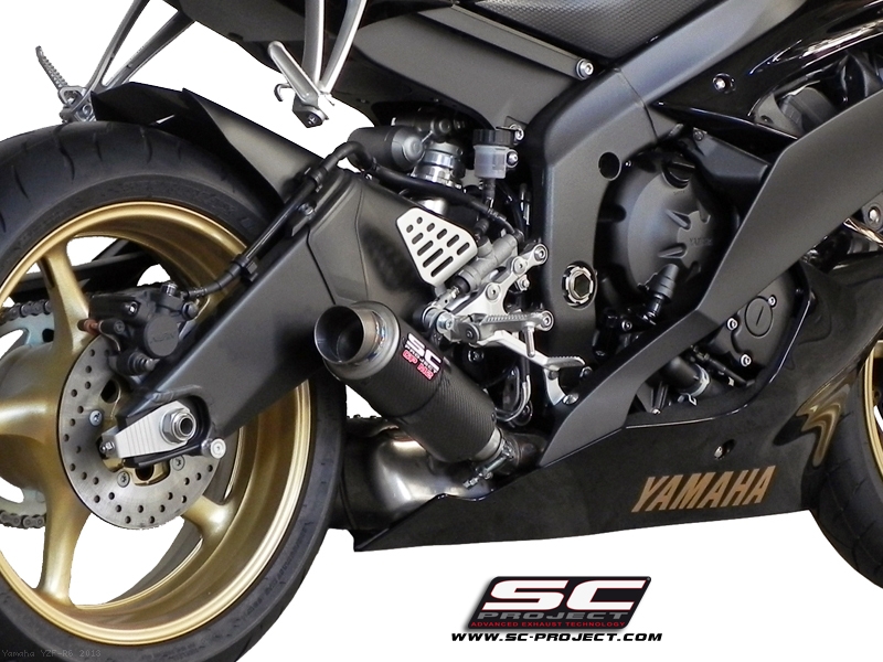GP M2 Exhaust by SC Project Yamaha YZF R6 2013