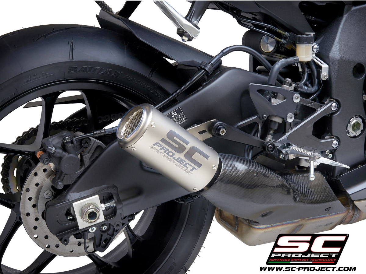 パーツ SC PROJECT CR-T YZFR1 CR-T Exhaust by SC-Project Yamaha / YZF-R1 / 2025 (Y11-DET36)