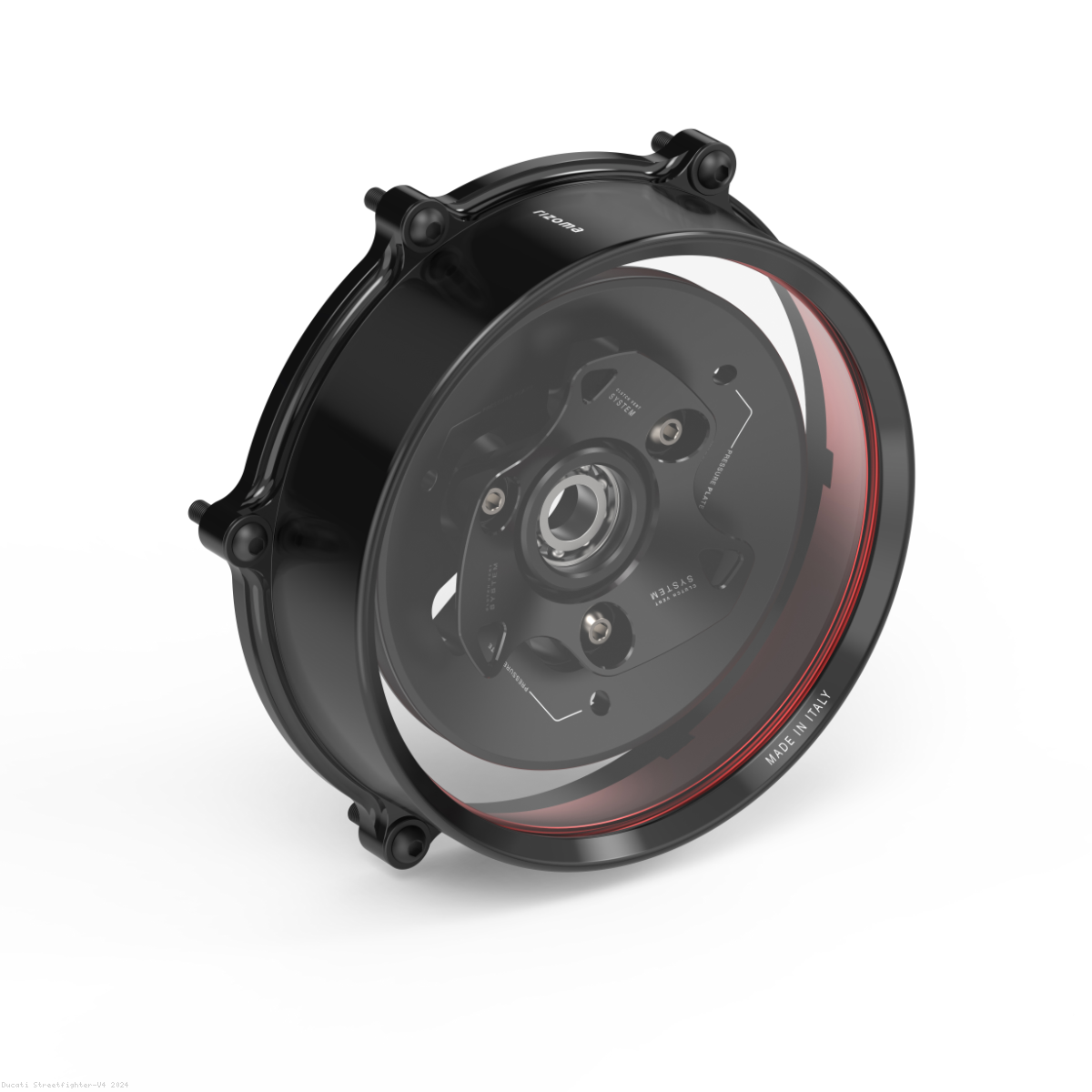 Clear Clutch Cover by Rizoma Ducati / Streetfighter V4