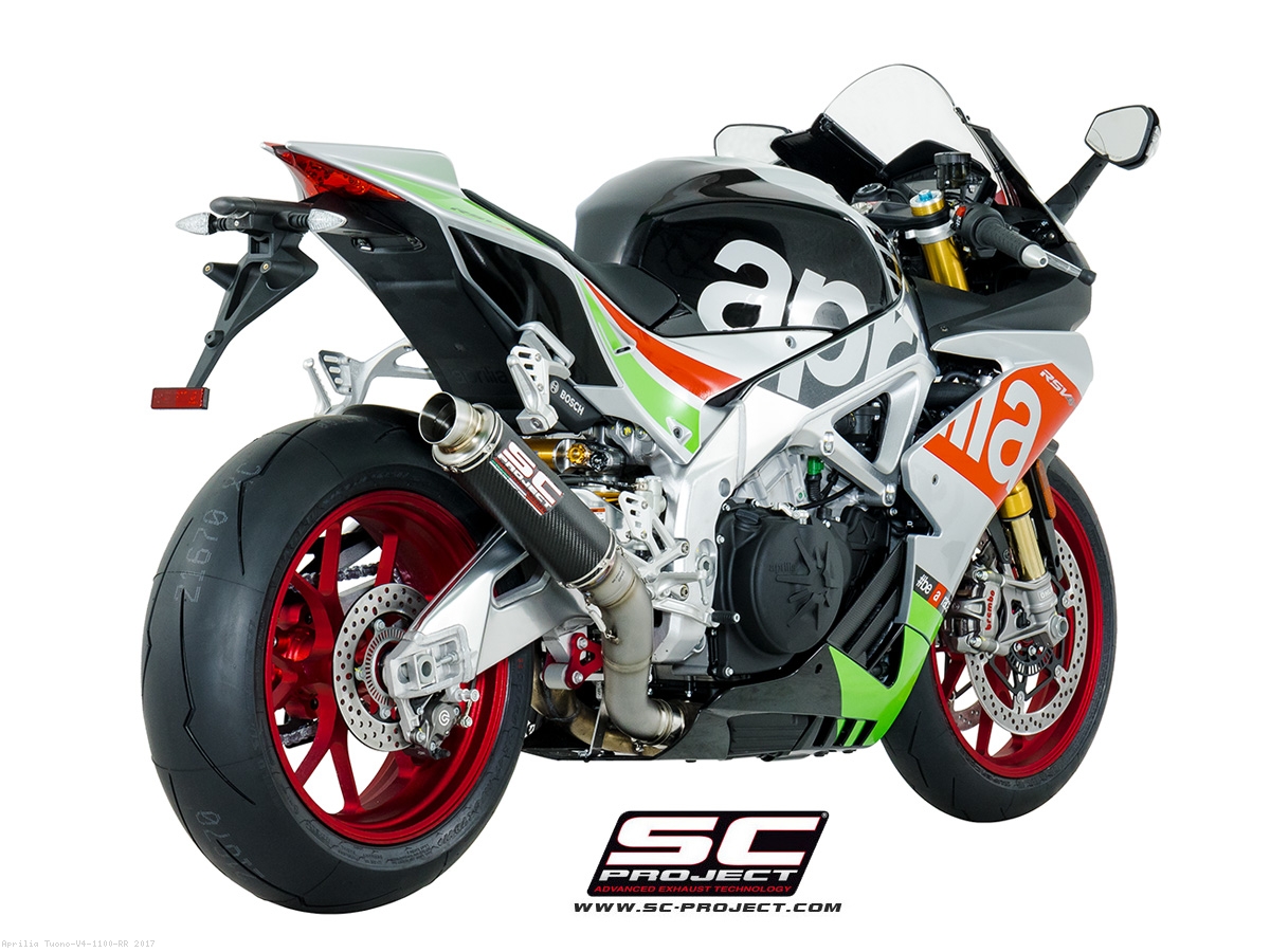aprilia tuono v4 exhaust