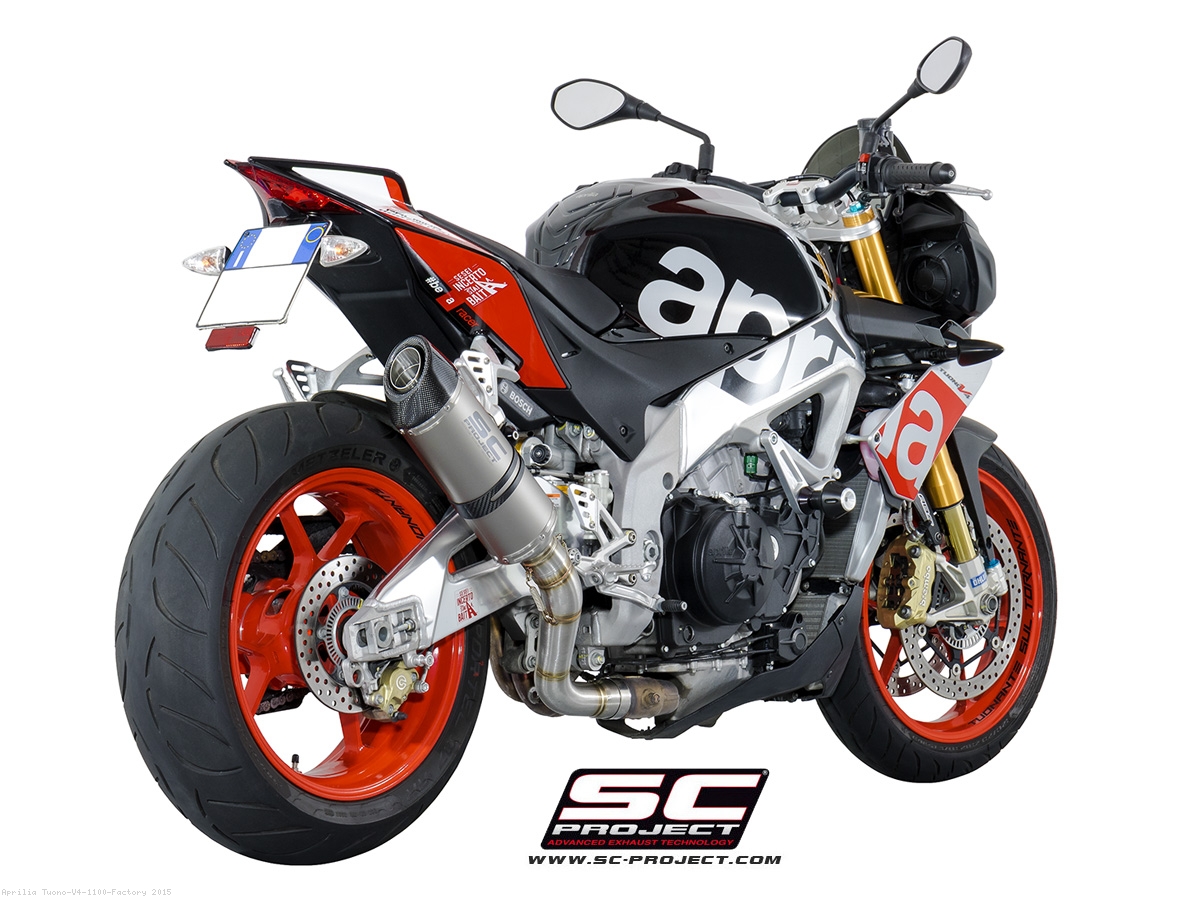aprilia tuono v4 exhaust
