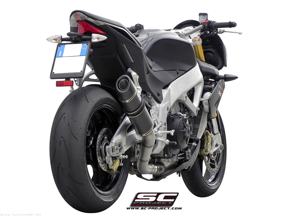 Oval Exhaust by SC Project Aprilia Tuono V4 R APRC 2012 A06 12CM