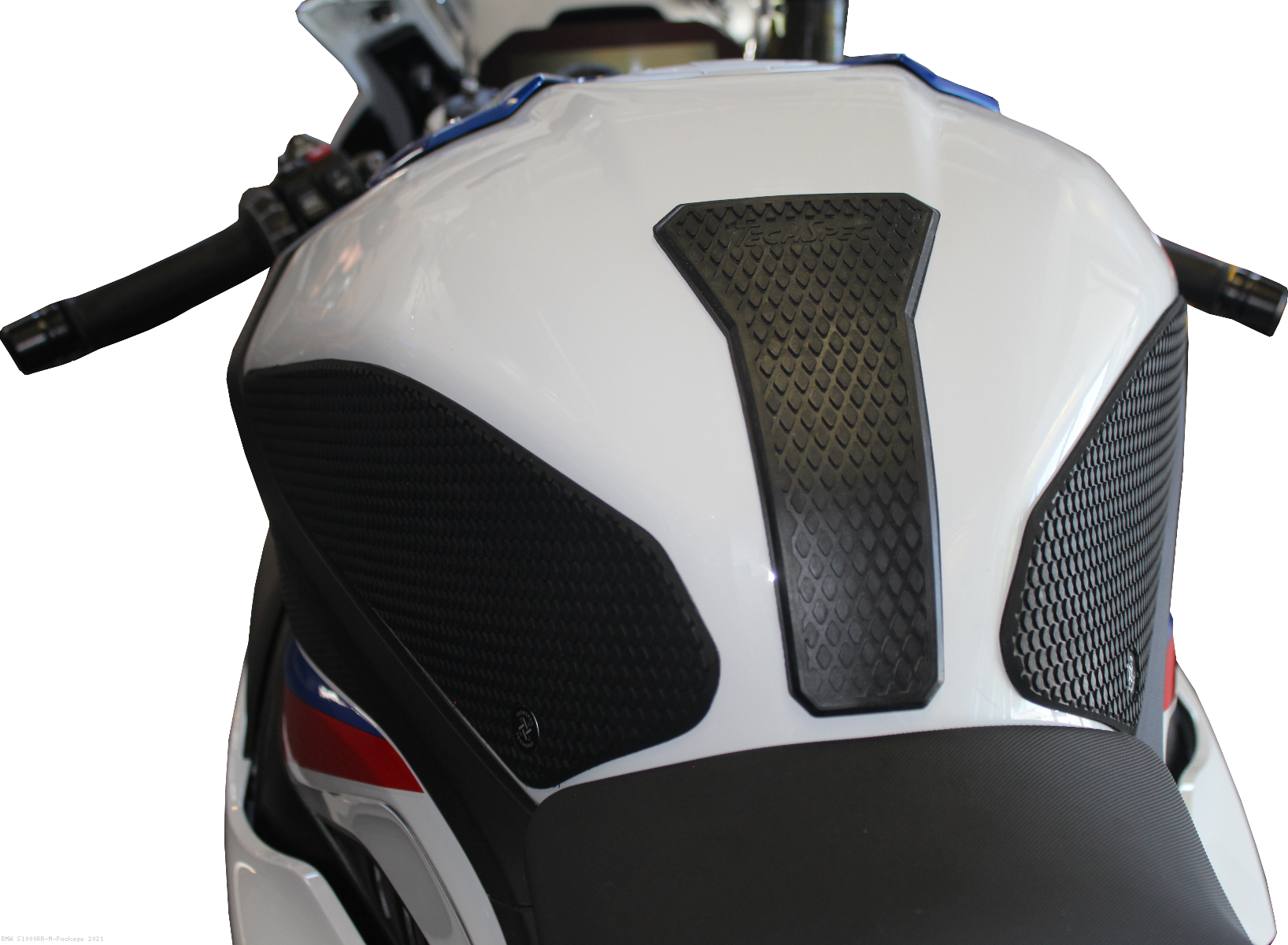 Schwarz für BMW S1000 S 1000 RR Bj 2020 Tankgrip Traction Tankpads BE 
