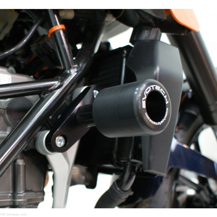 Frame Sliders by Evotech Performance KTM 390 Duke 2014 PRN012728