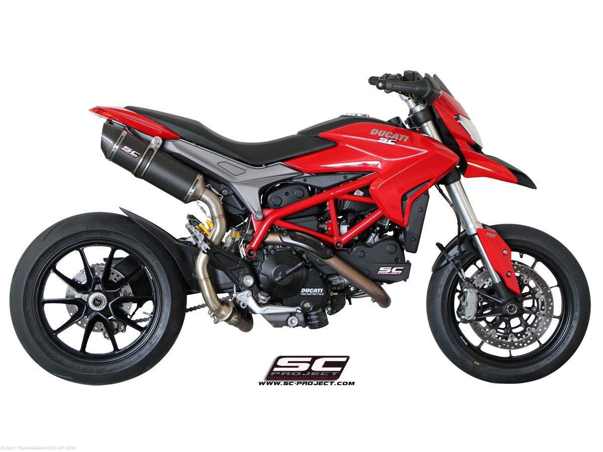 ducati hypermotard 821 exhaust