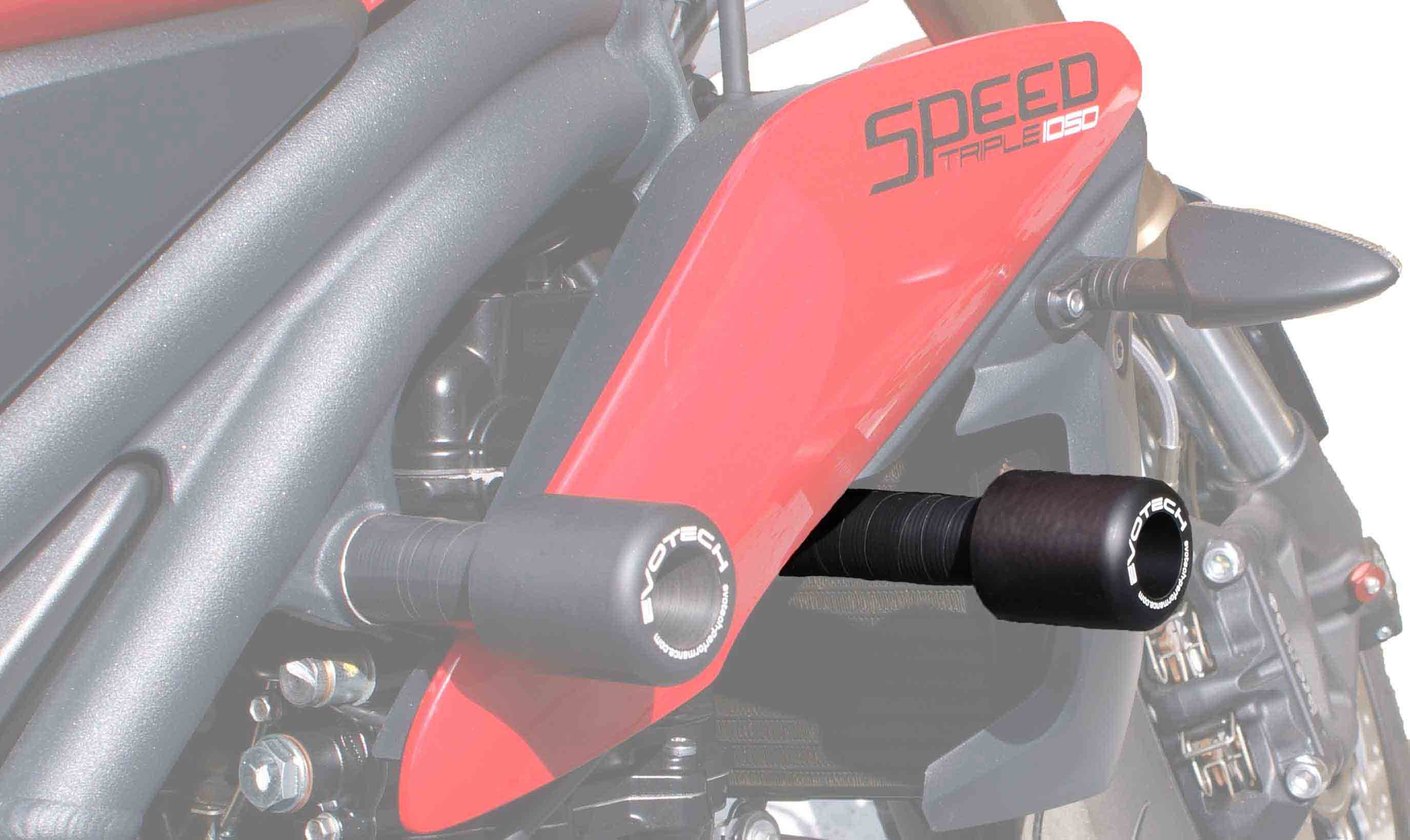 Frame Sliders by Evotech Performance bun000372 Triumph Speed Triple