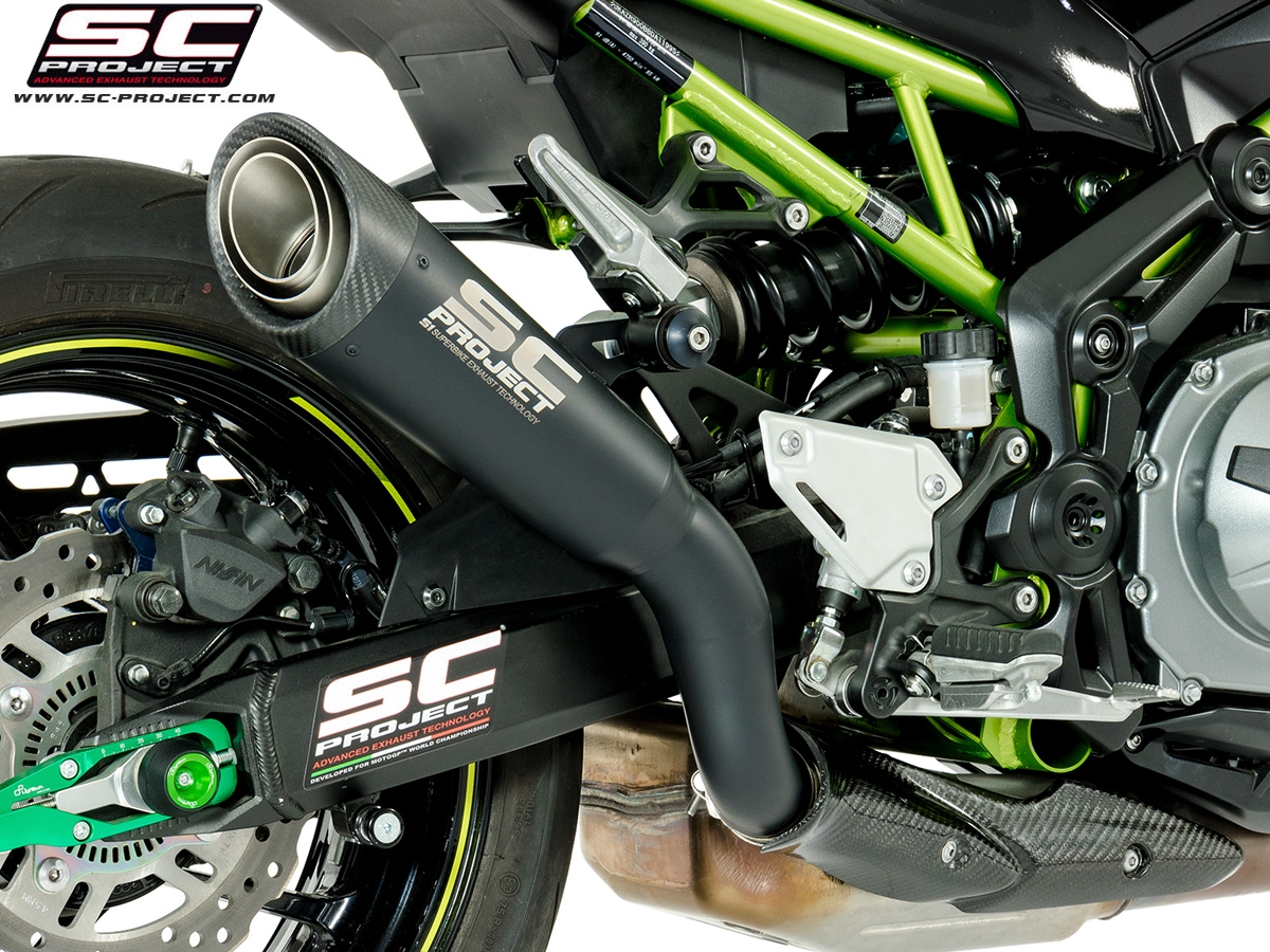 Sc project top exhaust for z900