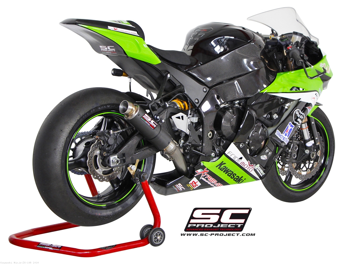 GP M2 Exhaust by SC Project Kawasaki Ninja ZX 10R 2014 K11 T18C