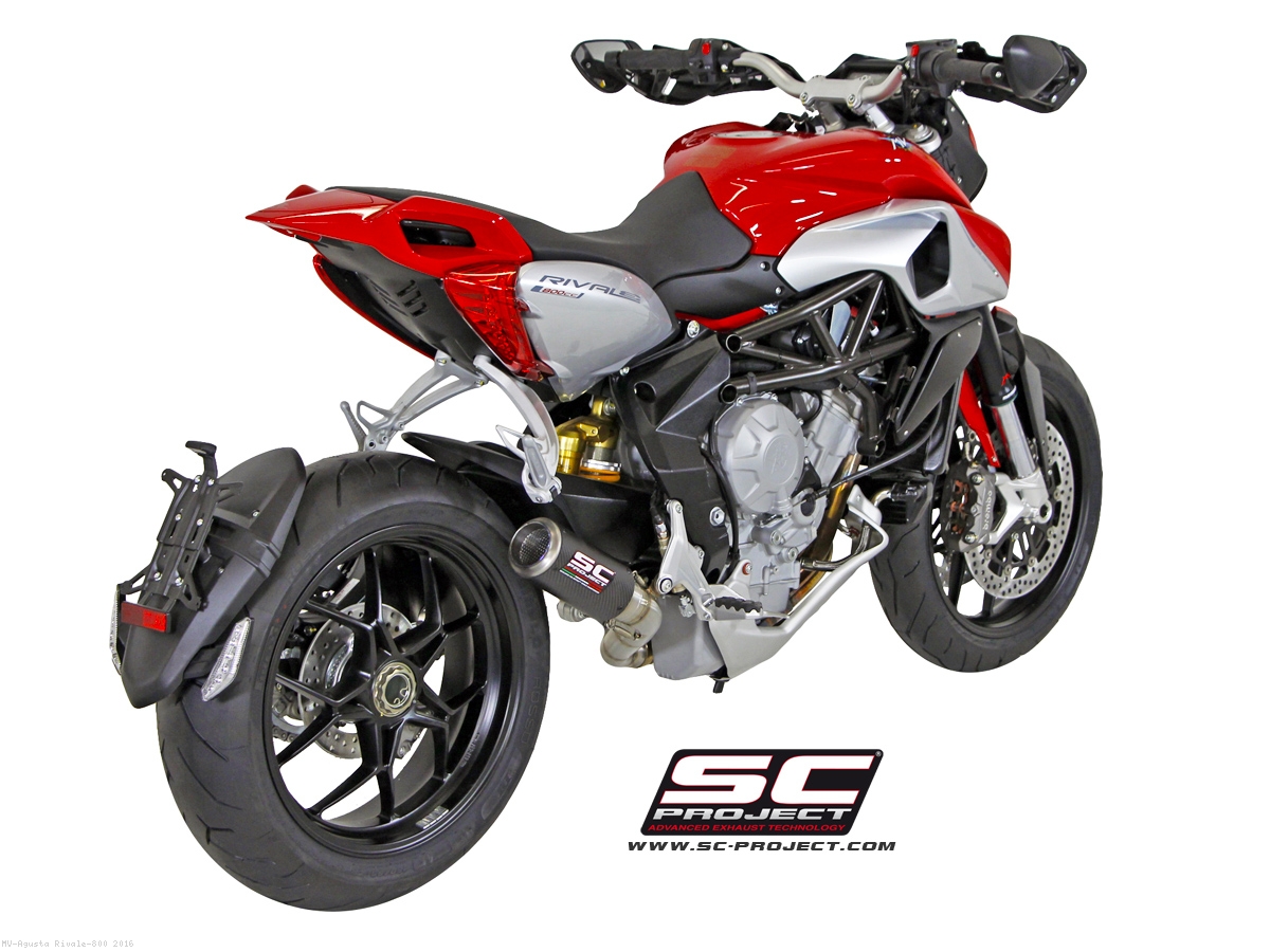 CR-T Exhaust by SC-Project MV Agusta / Rivale 800 / 2016 (M01-38)