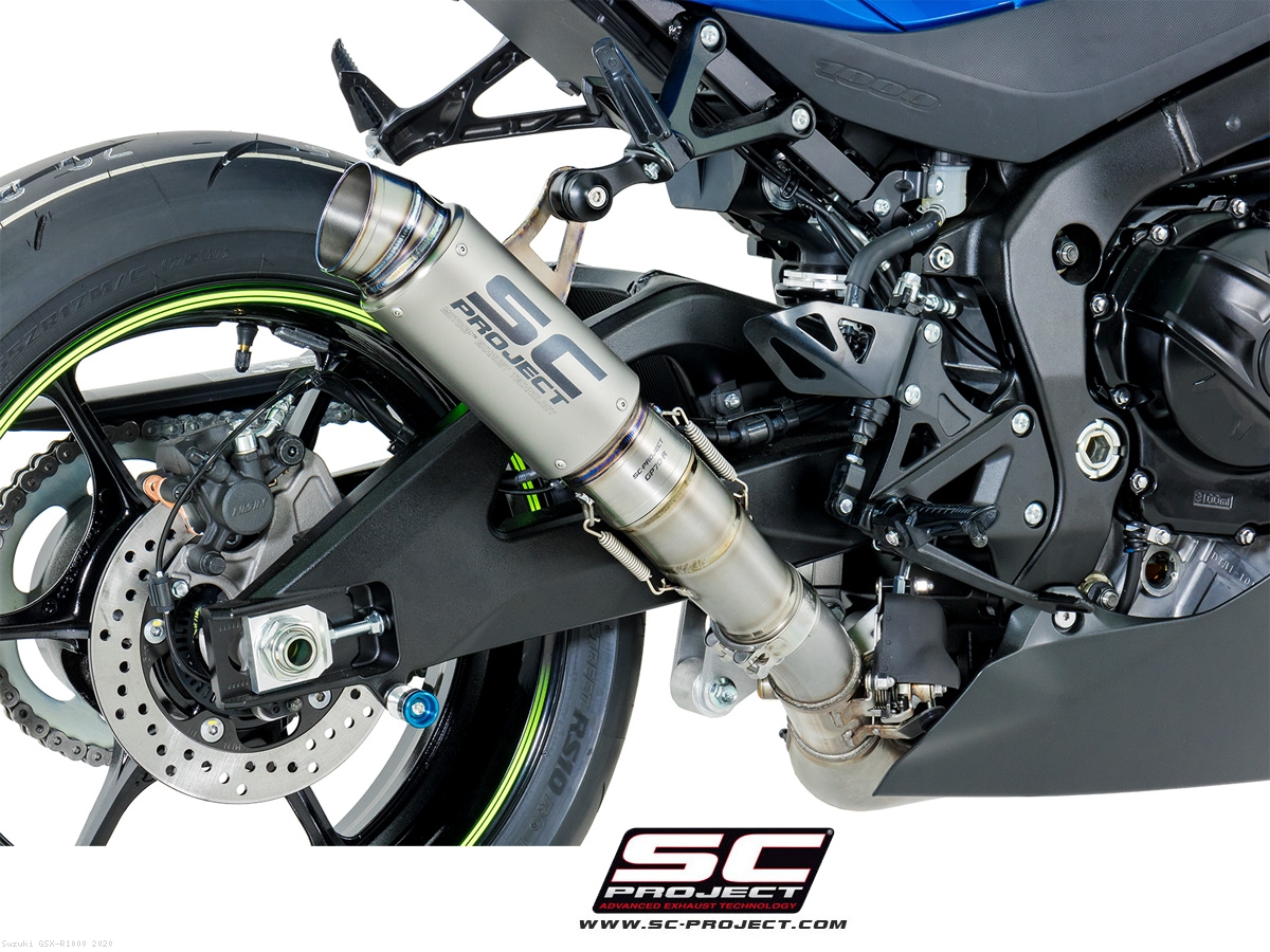 GP70 R Exhaust by SC Project Suzuki GSX R1000 2020 S16 T70T