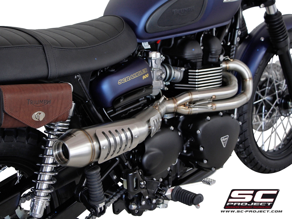Conic Full System Exhaust By Sc Project Triumph