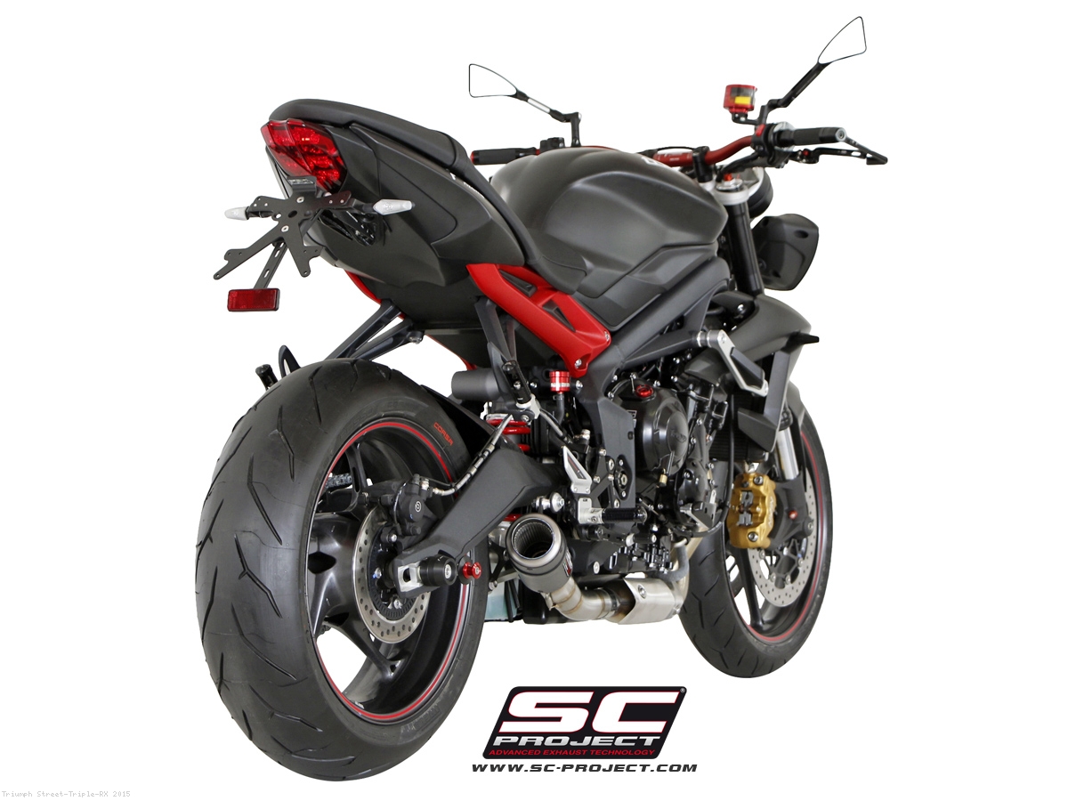 CR-T Exhaust by SC-Project Triumph / Street Triple RX ...