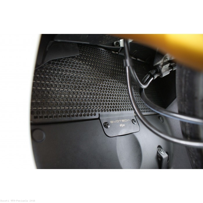 Evotech Rendimiento DUCATI Panigale 959 Superior & Inferior Radiador Guardia 2016 