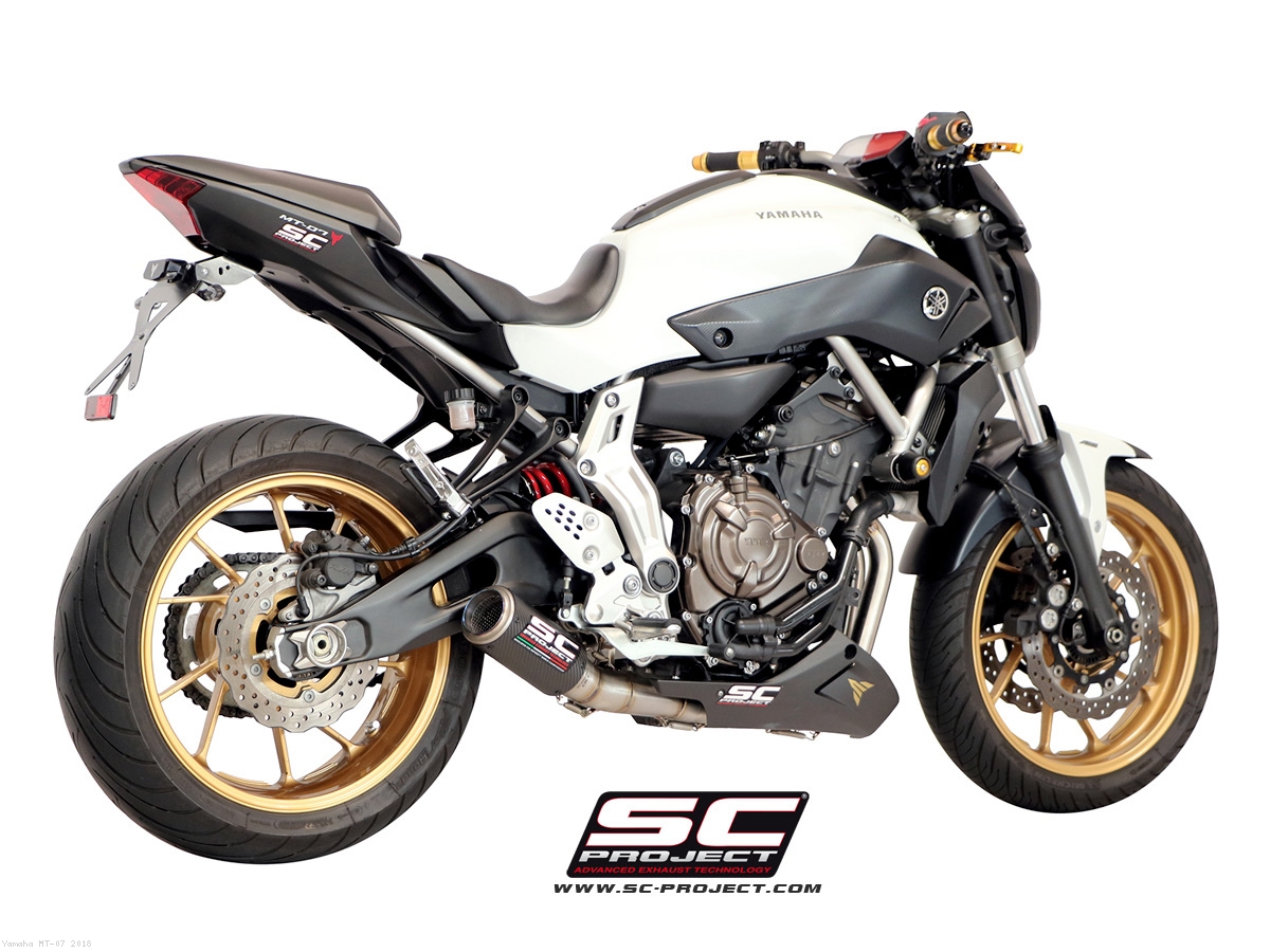 anodizing exhaust mt 07