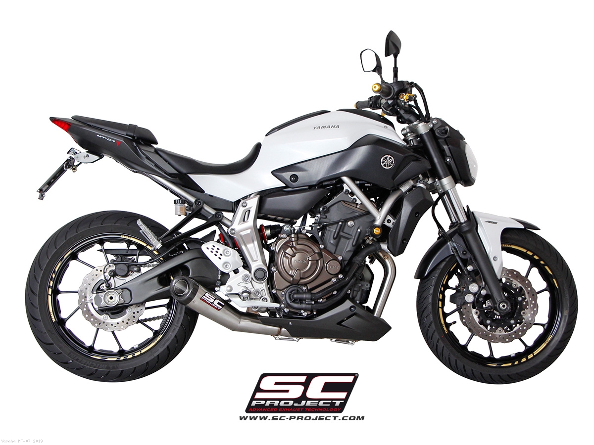 Conic Exhaust by SC Project Yamaha MT 07 2019