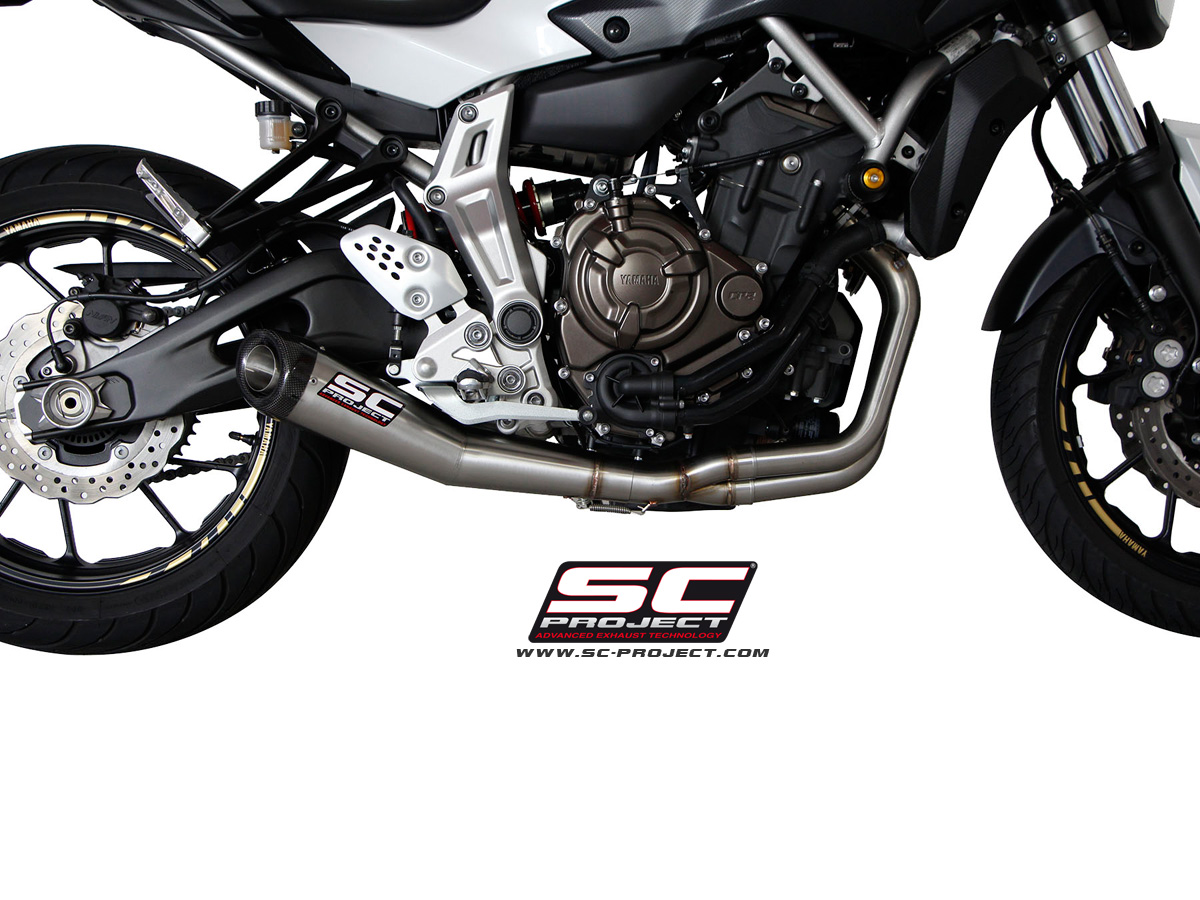 Sc project yamaha mt 07 hot sale