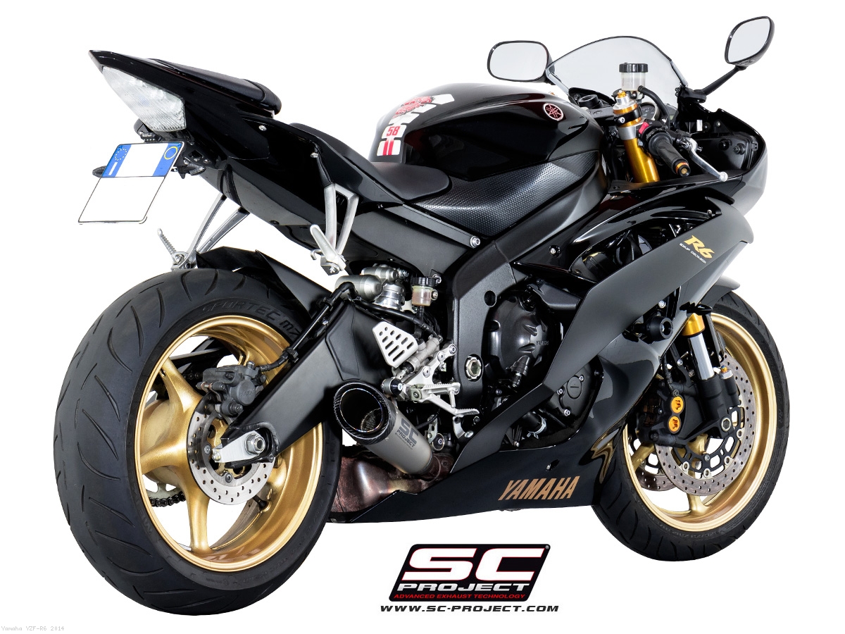 r6 sc project exhaust