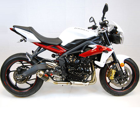 triumph street triple 675 exhaust