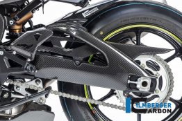 Carbon Fiber Left Side Swingarm Cover by Ilmberger Carbon