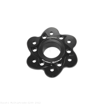 6 Hole Rear Sprocket Carrier Flange Cover by DBK Special Parts Ducati / Multistrada 1200 / 2012