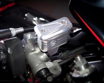 New Style Billet Brake Reservoir for Brembo Radial Master Cylinders by MotoCorse MV Agusta / Turismo Veloce 800 / 2014