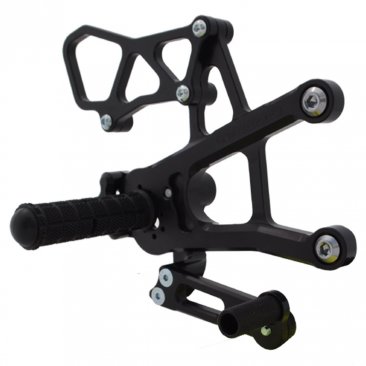 Open Box Complete rearsets kit by Woodcraft