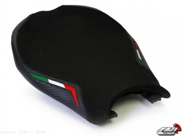 Luimoto "TEAM ITALIA SUEDE" RIDER Seat Cover Ducati / 1198 S / 2009