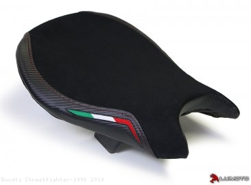 Luimoto "TEAM ITALIA SUEDE" RIDER Seat Cover Ducati / Streetfighter 1098 / 2010