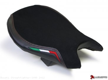 Luimoto "TEAM ITALIA SUEDE" RIDER Seat Cover Ducati / Streetfighter 1098 / 2012
