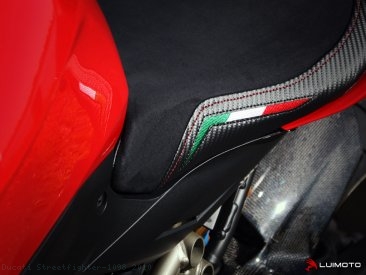 Luimoto "TEAM ITALIA SUEDE" RIDER Seat Cover Ducati / Streetfighter 1098 / 2010