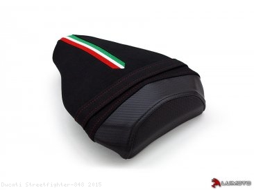 Luimoto "TEAM ITALIA SUEDE" PASSENGER Seat Cover Ducati / Streetfighter 848 / 2015
