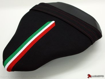 Luimoto "TEAM ITALIA SUEDE" PASSENGER Seat Cover Ducati / Streetfighter 1098 / 2013