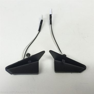 Mirror Block Off Turn Signals by NRC Ducati / 1199 Panigale R / 2013