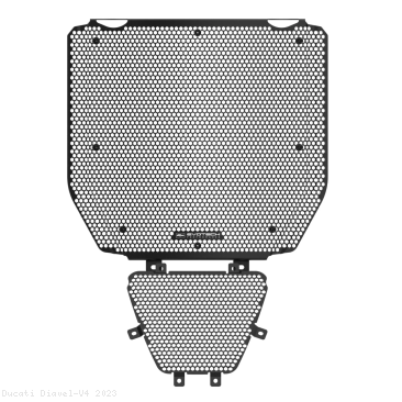 Radiator and Oil Cooler Guard by Evotech Performance Ducati / Diavel V4 / 2023