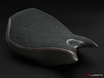 Luimoto "DIAMOND EDITION" RIDER Seat Cover Ducati / 1299 Panigale Superleggera / 2017