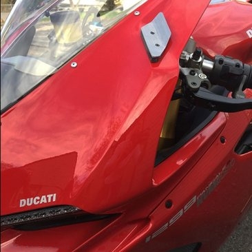 Mirror Block Off Turn Signals by NRC Ducati / 1299 Panigale / 2015