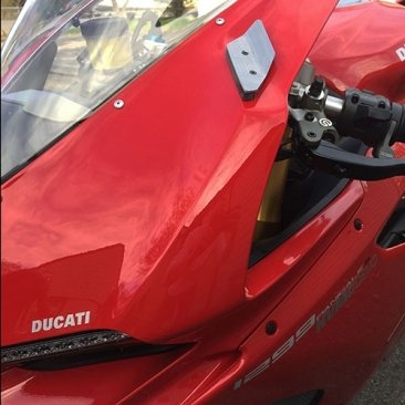 Mirror Block Off Turn Signals by NRC Ducati / 1299 Panigale Superleggera / 2017