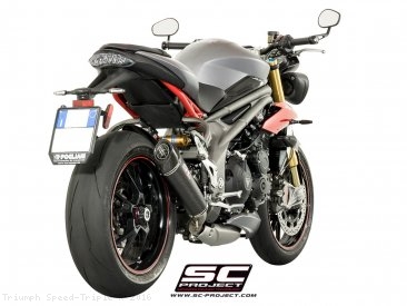 Conic Exhaust by SC-Project Triumph / Speed Triple R / 2016