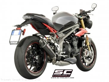 Conic Exhaust by SC-Project Triumph / Speed Triple S / 2016