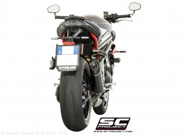 Conic Exhaust by SC-Project Triumph / Speed Triple R / 2016