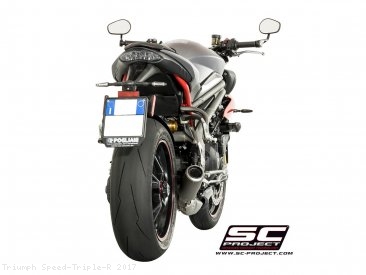 CR-T Exhaust by SC-Project Triumph / Speed Triple R / 2017