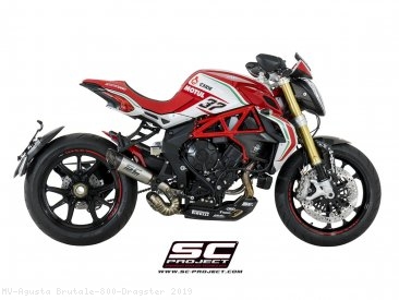 S1 Exhaust by SC-Project MV Agusta / Brutale 800 Dragster / 2019